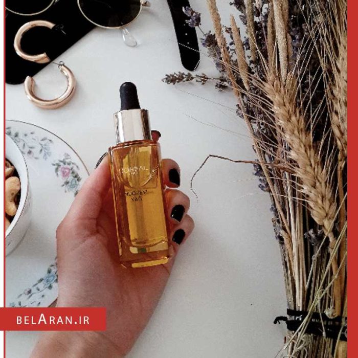 سرم صورت روغن معجزه لورال-محصولات لورال-خرید لوازم آرایش اورجینال-بلاران Loreal Paris Miraculous Oil Daily Face Care Oil 30ml belaran