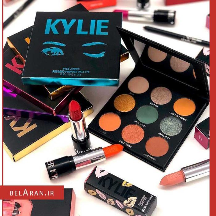 پالت سایه کایلی جنر مدل برنز-محصولات کایلی جنر-خرید لوازم آرایش اورجینال-بلاران Kylie Cosmetics The Bronze Palette Kyshadow belaran