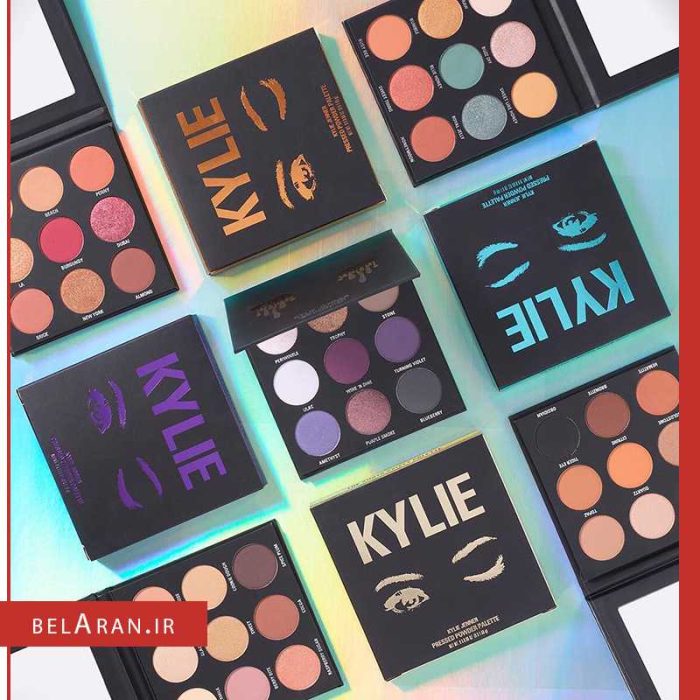 پالت سایه کایلی جنر مدل برنز-محصولات کایلی جنر-خرید لوازم آرایش اورجینال-بلاران Kylie Cosmetics The Bronze Palette Kyshadow belaran