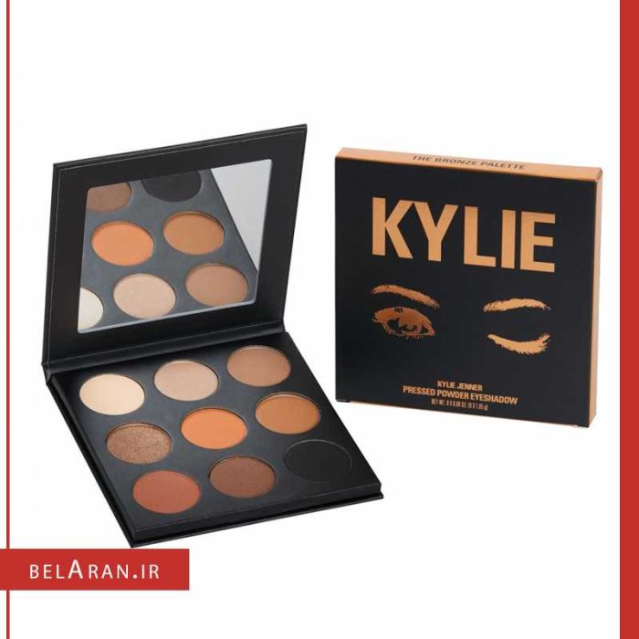 پالت سایه کایلی جنر مدل برنز-محصولات کایلی جنر-خرید لوازم آرایش اورجینال-بلاران Kylie Cosmetics The Bronze Palette Kyshadow belaran