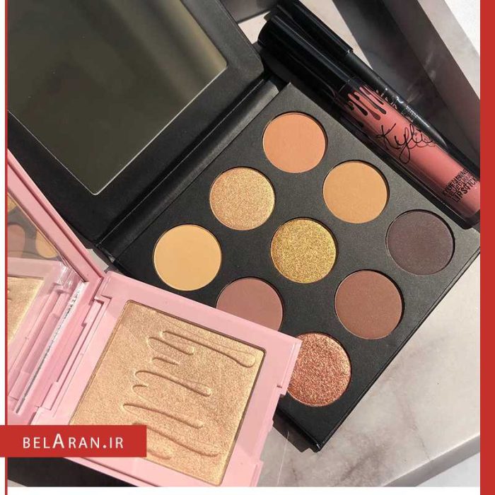 پالت سایه کایلی جنر مدل برنز-محصولات کایلی جنر-خرید لوازم آرایش اورجینال-بلاران Kylie Cosmetics The Bronze Palette Kyshadow belaran