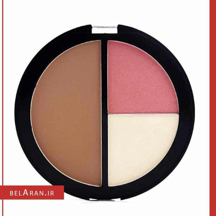 پالت کانتور گلام اند گلو کرون-محصولات کرون-لوازم آرایش اورجینال-بلاران Crown Pro Glam and Glo Contour Palette-belaran