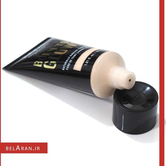 کرم پودر نیکس بورن تو گلو-محصولات نیکس-خرید لوازم آرایش اورجینال-بلاران NYX PROFESSIONAL MAKEUP Born To Glow Naturally Radiant Foundation belaran