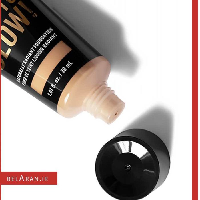 کرم پودر نیکس بورن تو گلو-محصولات نیکس-خرید لوازم آرایش اورجینال-بلاران NYX PROFESSIONAL MAKEUP Born To Glow Naturally Radiant Foundation belaran