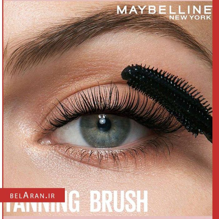 ریمل لش سنشیال میبلین-محصولات میبلین-خرید لوازم آرایش اورجینال-بلاران maybelline lash sensational mascara full fan effect very black belaran