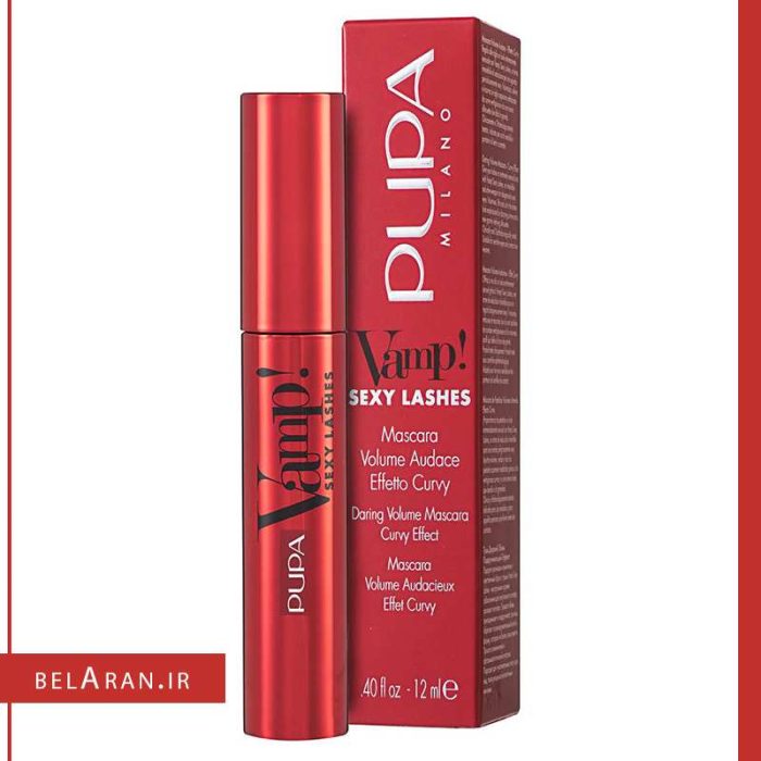 ریمل ومپ سکسی لش پوپا-خرید ریمل پوپا-خرید لوازم آرایش اورجینال-بلاران PUPA MASCARA VAMP SEXY LASHES NO.011 belaran