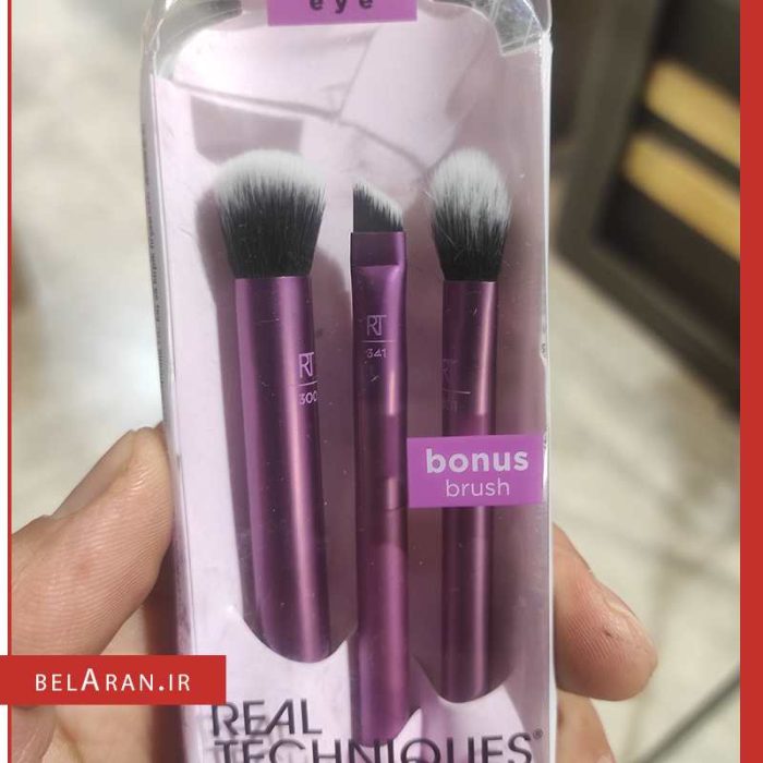 ست براش چشم و ابرو ریل تکنیک-محصولات ریل تکنیک-خرید لوازم آرایش اورجینال-بلاران REAL TECHNIQUES Dual Ended Brow set Brush 1529 belaran