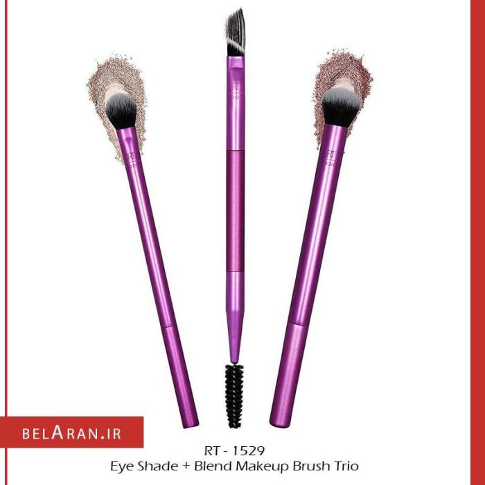 ست براش چشم و ابرو ریل تکنیک-محصولات ریل تکنیک-خرید لوازم آرایش اورجینال-بلاران REAL TECHNIQUES Dual Ended Brow set Brush 1529 belaran