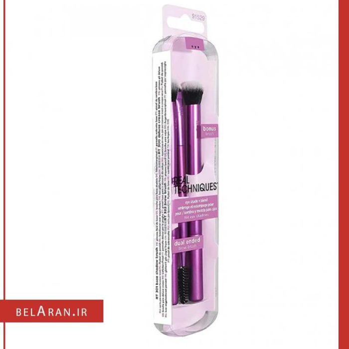 ست براش چشم و ابرو ریل تکنیک-محصولات ریل تکنیک-خرید لوازم آرایش اورجینال-بلاران REAL TECHNIQUES Dual Ended Brow set Brush 1529 belaran
