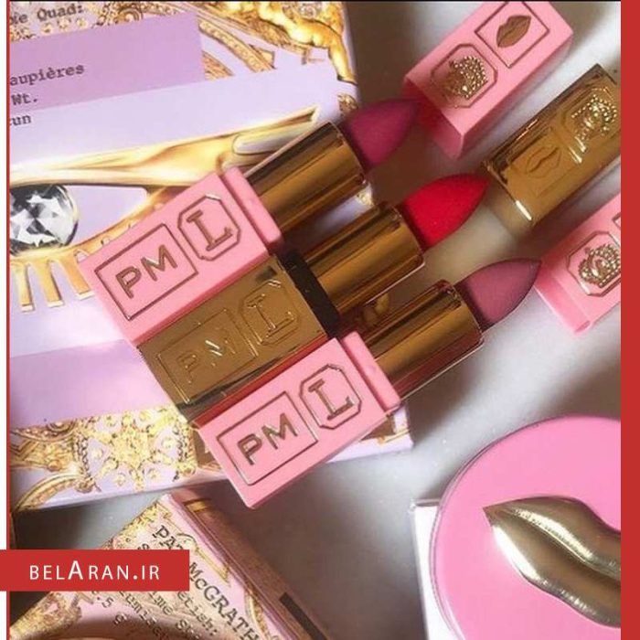 ست رژلب پت مک گرث-محصولات پت مک گرث-خرید لوازم آرایش اورجینال-بلاران Pat McGrath Gilty Pleasures Mini Lip Trio Set 3 Lipsticks belaran