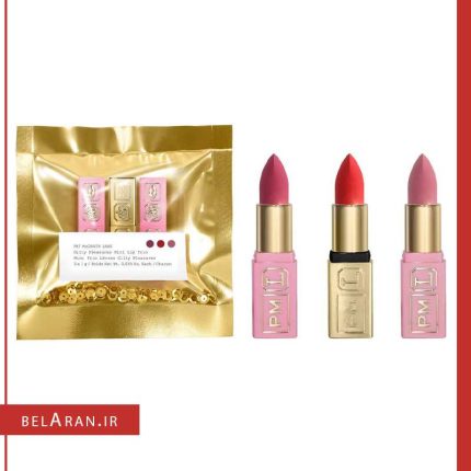 ست رژلب پت مک گرث-محصولات پت مک گرث-خرید لوازم آرایش اورجینال-بلاران Pat McGrath Gilty Pleasures Mini Lip Trio Set 3 Lipsticks belaran