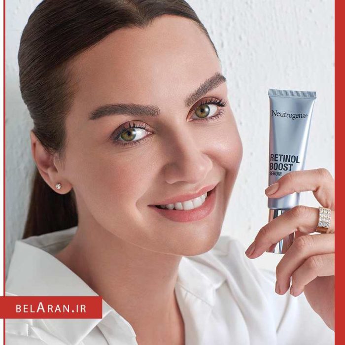 سرم رتینول بوست نوتروژینا-محصولات نوتروژینا-خرید لوازم آرایش اورجینال-بلاران Neutrogena Retinol Boost Serum belaran