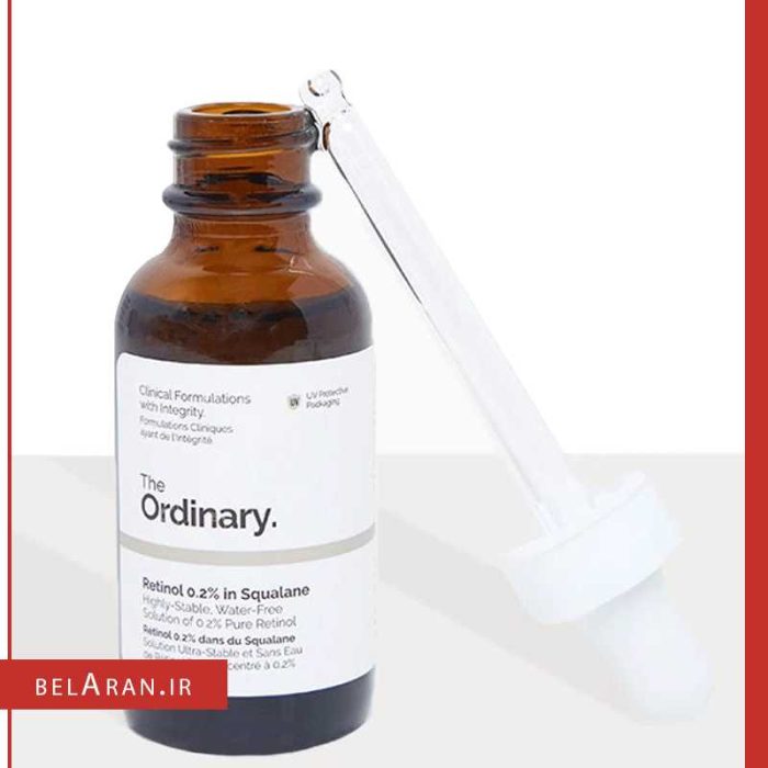 سرم رتیونل 2 درصد اوردینری_محصولات اوردینری-خرید لوازم آرایش اورجینال-بلاران The Ordinary Retinol In Squalane 0.2% belaran