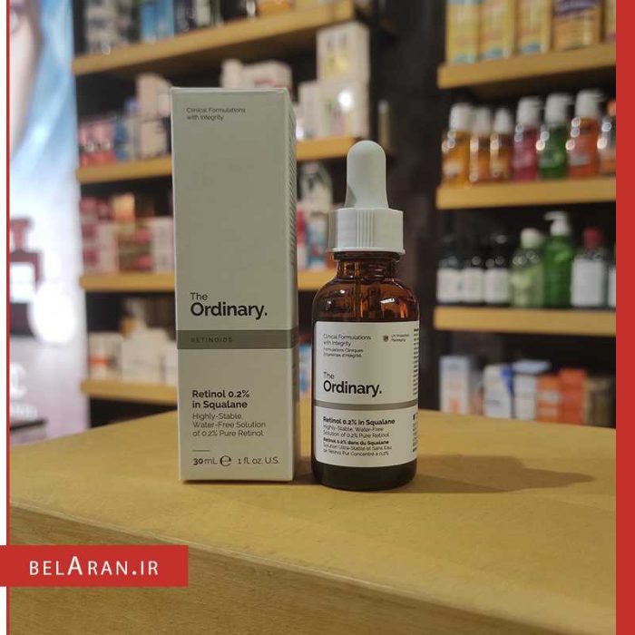سرم رتیونل 2 درصد اوردینری_محصولات اوردینری-خرید لوازم آرایش اورجینال-بلاران The Ordinary Retinol In Squalane 0.2% belaran