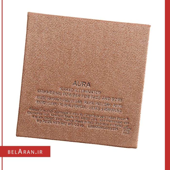 شیمر اربن دیکی-محصولات اربان دیکی-خرید لوازم آرایش اورجینال-بلاران Urban Decay Naked Illuminated Shimmering Powder for Faca Body Aura belaran