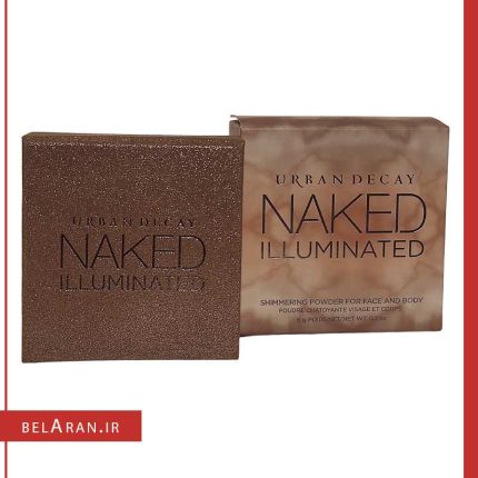 شیمر اربن دیکی-محصولات اربان دیکی-خرید لوازم آرایش اورجینال-بلاران Urban Decay Naked Illuminated Shimmering Powder for Faca Body Aura belaran