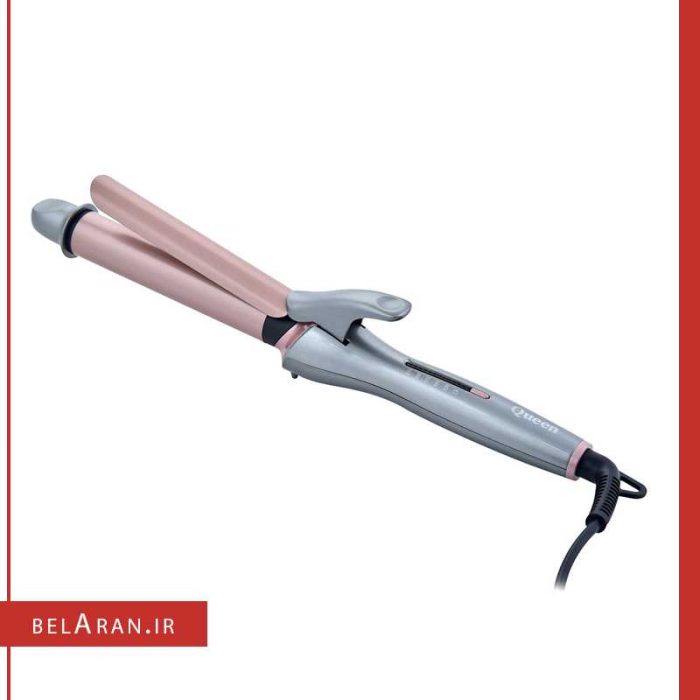 فرکننده مو سرامیکی کوئین-محصولات کویین-خرید لوازم آرایش اورجینال-بلاران queen salon expert professional curling iron belaran