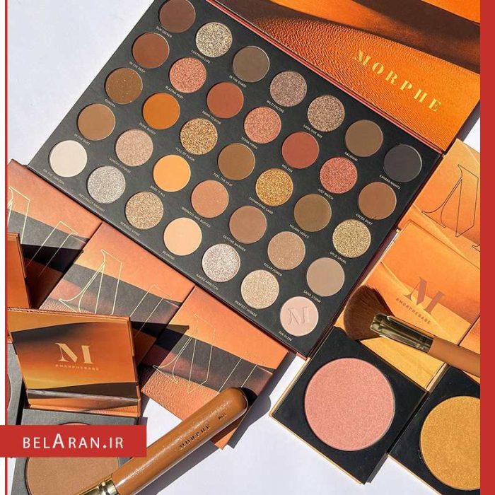 پالت سایه گیلدد دیزرت 35U مورف-محصولات مورف-خرید لوازم آرایش اورجینال-بلاران Morphe 35U Gilded Desert Palette belaran