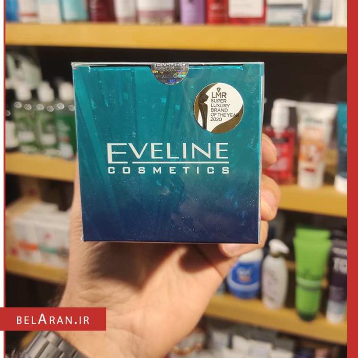 کرم آبرسان هیالورون اولاین-محصولات اولاین-خرید لوازم آرایش اورجینال-بلاران Eveline Cosmetics Hyaluron Clinic B5 +30 Deeply Moisturising Cream Against First Wrinkles concentrate Cream belaran