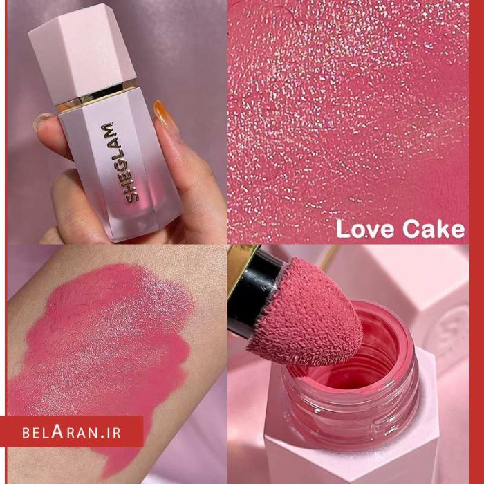 رژگونه شیگلم لاوکیک-خرید رژگونه شیگلم-رژگونه خوشرنگ-محصولات شیگلم-خرید لوازم آرایش اورجینال-بلاران SHEGLAM Color Bloom Dayglow Liquid Blush Shimmer Finish