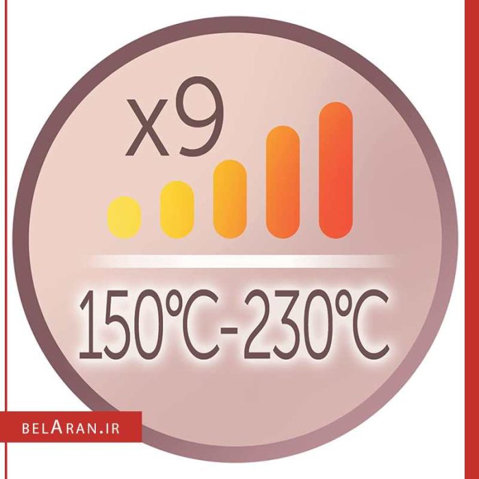 اتو مو پرولوکس رمینگتون مدل S9100 -خرید اتو مو رمینگتون-محصولات رمینگتون-خرید لوازم آرایش اورجینال-بلاران Remington Proluxe Hair Straightener Rose Gold S9100 Belaran