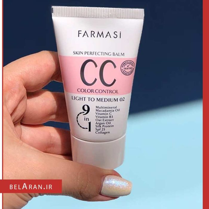 سی سی کرم فارماسی-خرید سی سی کرم لایت مدیوم فارماسی-خرید لوازم آرایش اورجینال-بلاران Farmasi Krem CC Light To Medium 02